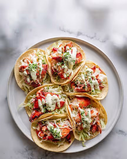 Lobster tacos