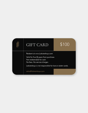 Lobsterboys Physical Gift Cards