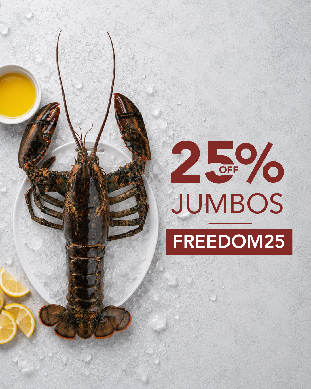Jumbo Lobsters