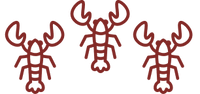 3 regular lobster friends
