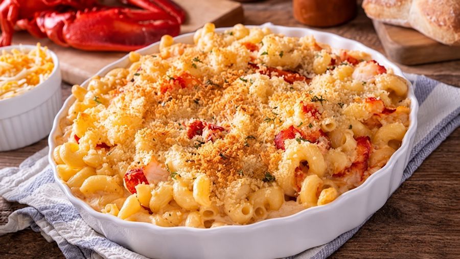 Lobster mac and cheese